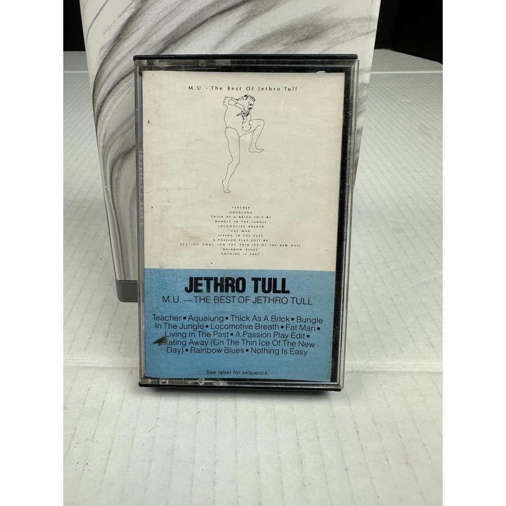 Jethro Tull 'The Best Of Jethro Tull' Cassette (1975 Tape Chrysalis Records)